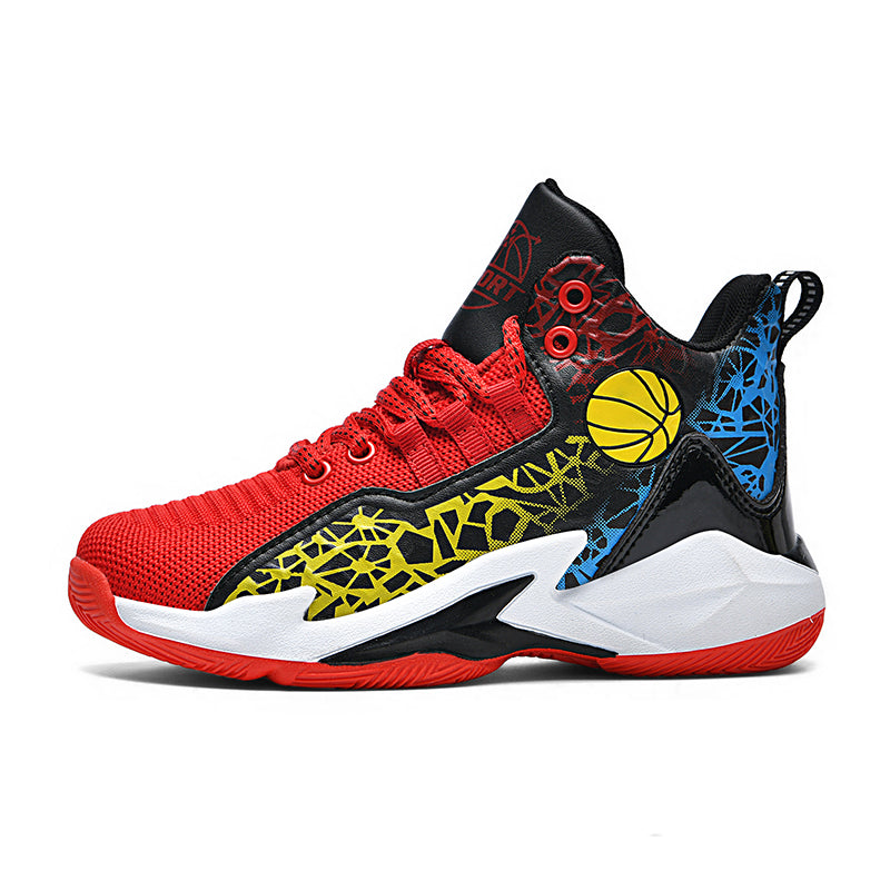 HappyShark Kids Basketball Style Sneakers