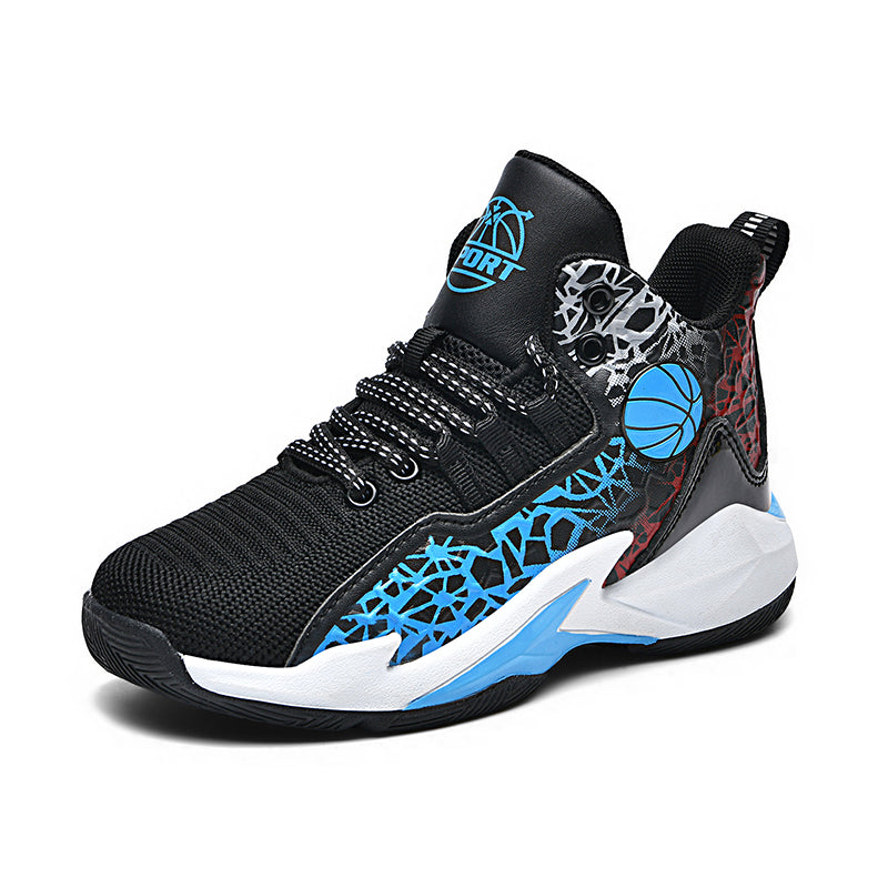 HappyShark Kids Basketball Style Sneakers