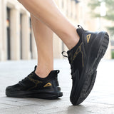 Men’s Lightweight Breathable Walking Sneakers – Cushioned Sole, Everyday Comfort Casual Shoes