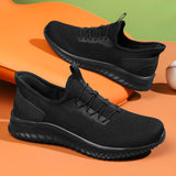 Breathable Knit Walking Sneakers for Men & Women – Lightweight Cushioned Everyday Comfort Shoes