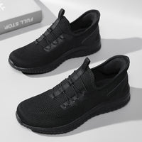 Breathable Knit Walking Sneakers for Men & Women – Lightweight Cushioned Everyday Comfort Shoes