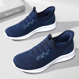 Breathable Knit Walking Sneakers for Men & Women – Lightweight Cushioned Everyday Comfort Shoes