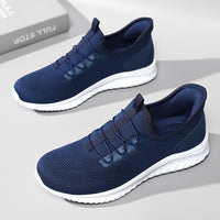 Breathable Knit Walking Sneakers for Men & Women – Lightweight Cushioned Everyday Comfort Shoes