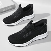 Breathable Knit Walking Sneakers for Men & Women – Lightweight Cushioned Everyday Comfort Shoes