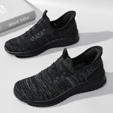 Breathable Knit Walking Sneakers for Men & Women – Lightweight Cushioned Everyday Comfort Shoes