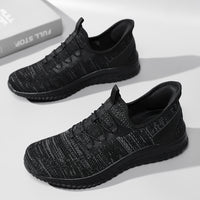 Breathable Knit Walking Sneakers for Men & Women – Lightweight Cushioned Everyday Comfort Shoes