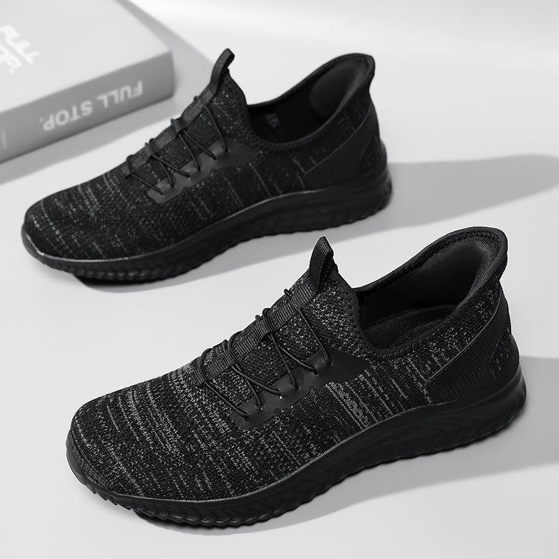 Breathable Knit Walking Sneakers for Men & Women – Lightweight Cushioned Everyday Comfort Shoes