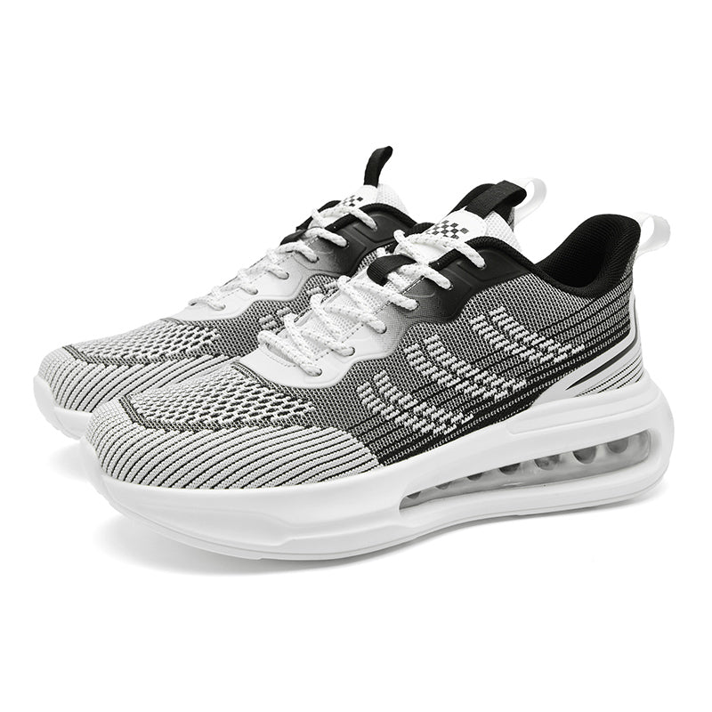 Men’s & Women’s Air Cushion Running Shoes – Breathable Knit Sneakers with Shock Absorption for Daily Walking & Sports