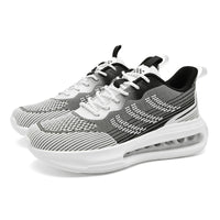 Men’s & Women’s Air Cushion Running Shoes – Breathable Knit Sneakers with Shock Absorption for Daily Walking & Sports