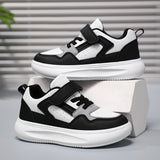 Kids Lightweight Hook & Loop Sneakers – Comfortable Cushioned Everyday Shoes for Boys & Girls