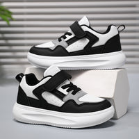 Kids Lightweight Hook & Loop Sneakers – Comfortable Cushioned Everyday Shoes for Boys & Girls