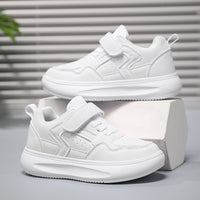 Kids Lightweight Hook & Loop Sneakers – Comfortable Cushioned Everyday Shoes for Boys & Girls