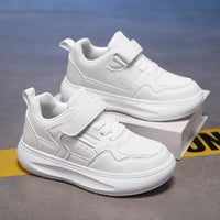 Kids Lightweight Hook & Loop Sneakers – Comfortable Cushioned Everyday Shoes for Boys & Girls