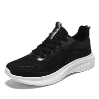 Women’s Lightweight Knit Walking Shoes – Breathable Cushion Sneakers for Daily Wear, Travel & Fitness