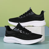 Women’s Lightweight Knit Walking Shoes – Breathable Cushion Sneakers for Daily Wear, Travel & Fitness
