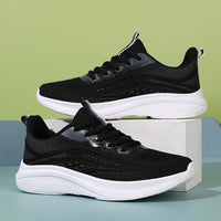 Women’s Lightweight Knit Walking Shoes – Breathable Cushion Sneakers for Daily Wear, Travel & Fitness