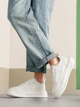 Everyday Platform Sneakers – Classic Comfort Shoes  Clean design. Stable comfort. Made for everyday wear.