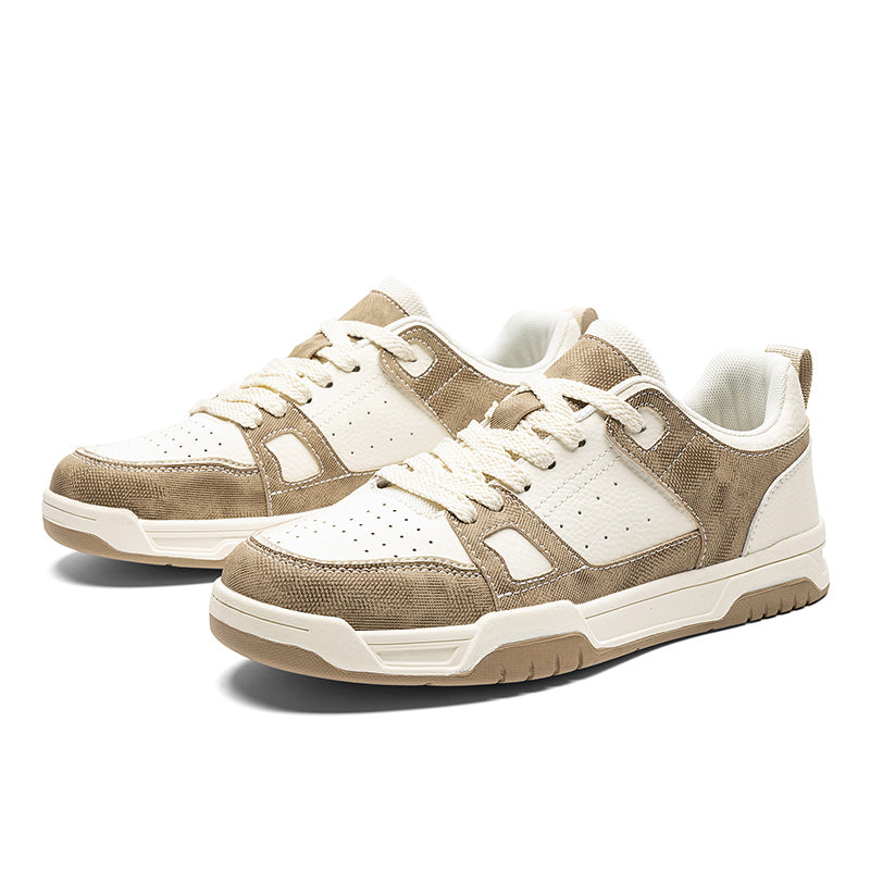 Men’s & Women’s Retro Casual Sneakers – Breathable Canvas Panel, Cushioned Sole, Everyday Street Style