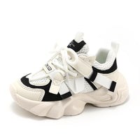 Kids Lightweight Breathable Sneakers – Comfortable Hook & Loop Sports Shoes for Boys & Girls