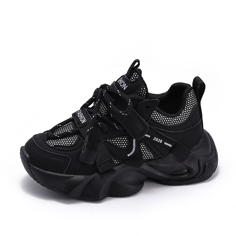 Kids Chunky Sneakers – Lightweight Breathable Sports Shoes for Boys & Girls, Non-Slip Cushioned Sole