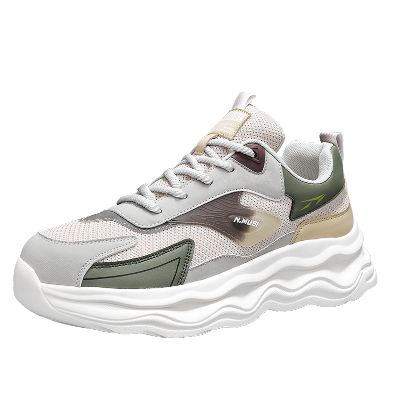 Men’s & Women’s Lightweight Chunky Sneakers – Breathable Mesh Casual Walking Shoes with Cushioned Sole